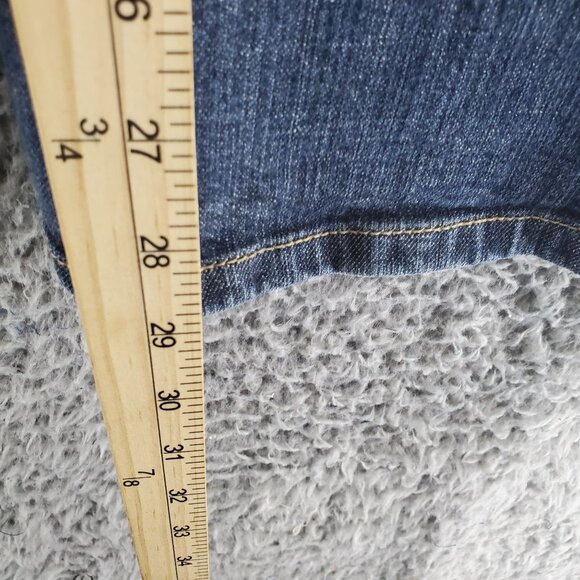 Chicos Jeans Womens Size 1.5 US 10 Blue Platinum Bootcut Stretch Denim - Picture 6 of 11